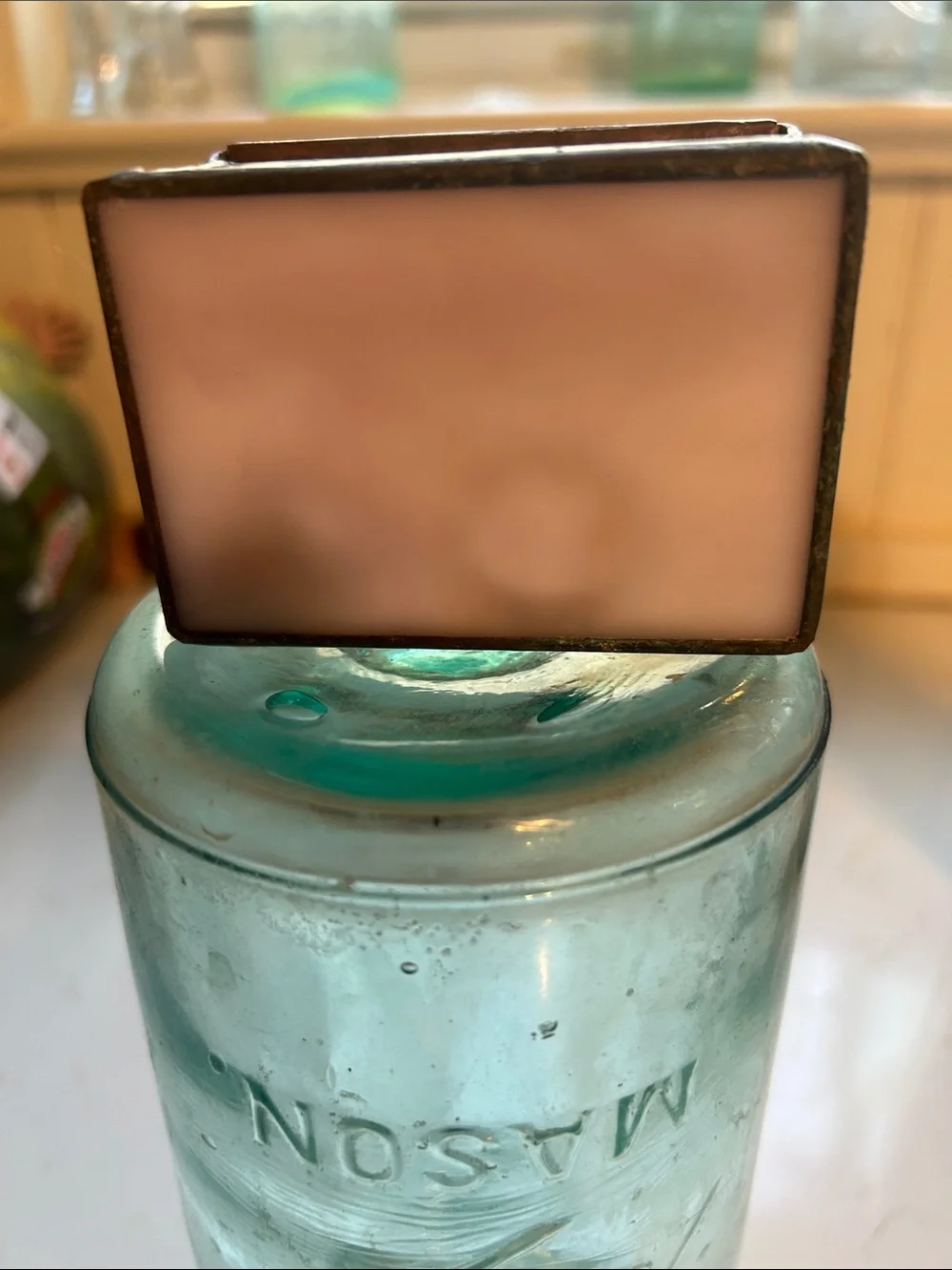 Glass trinket or jewelry box